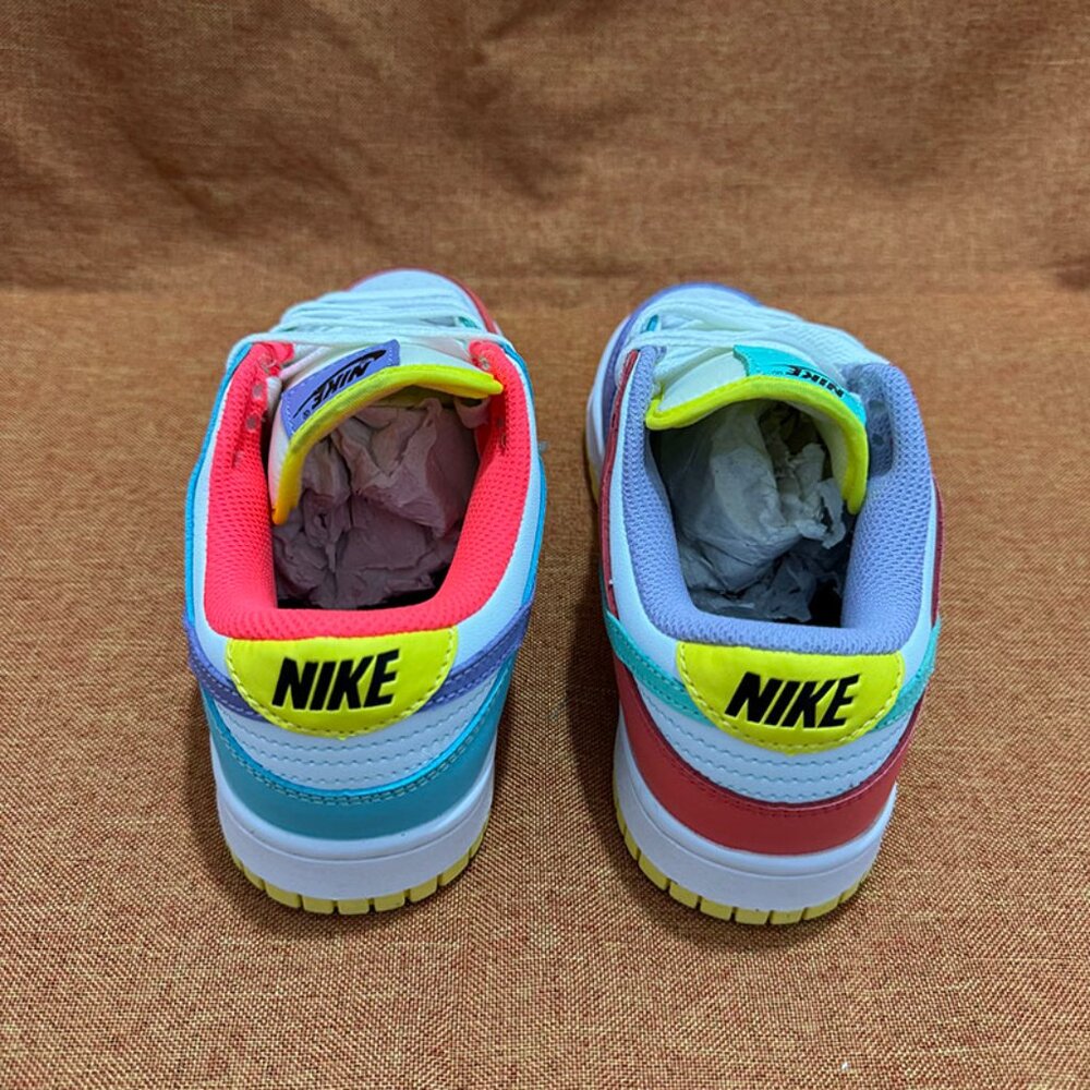 Nike Dunk Low Se Easter Candy White/Green Glow/Sunset - Picture 6 of 6